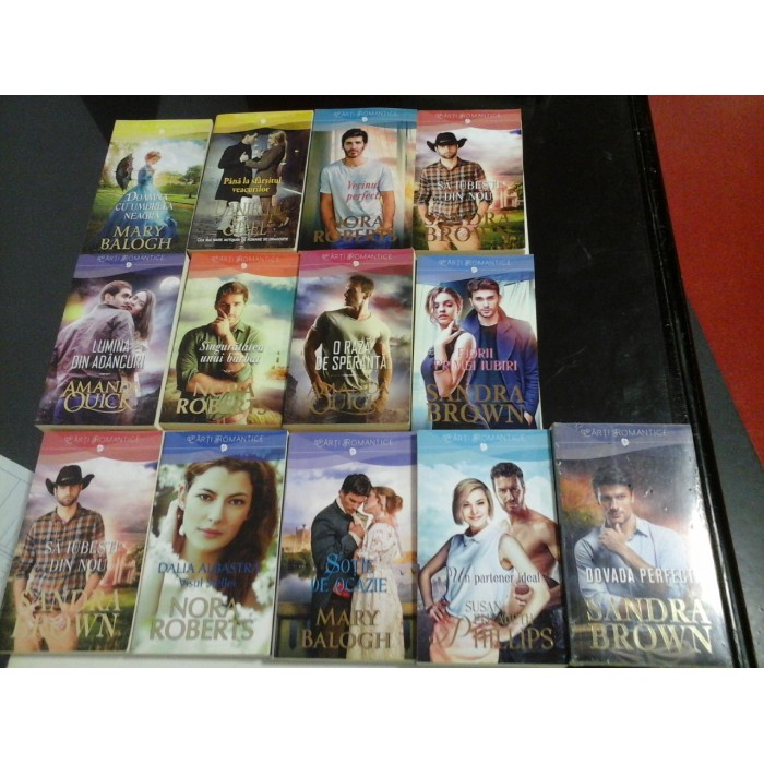 Colectia CARTI ROMANTICE - 13 volume - Editura Litera - Romane de dragoste